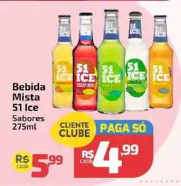 Supermercado Jacomar Bebida mista 51 ice sabores oferta
