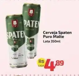 Supermercado Jacomar Cerveja spaten puro malte lata oferta