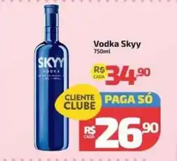 Supermercado Jacomar Vodka Skyy oferta