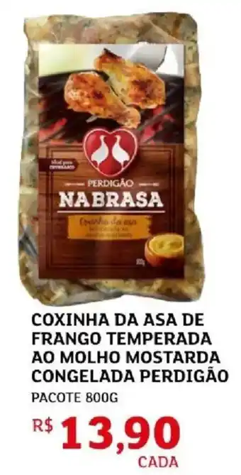 Coxinha da asa de frango temperada ao molho mostarda