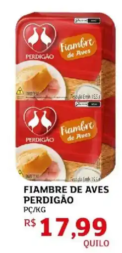 Assaí Atacadista Fiambre de aves oferta