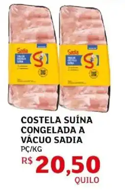 Assaí Atacadista Costela suína congelada a vácuo sadia oferta
