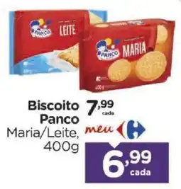 Carrefour Biscoito Panco Maria/Leite oferta