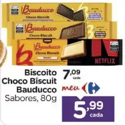 Carrefour Biscoito Choco Biscuit Bauducco Sabores oferta