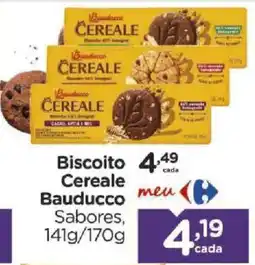 Carrefour Biscoito cereale bauducco sabores oferta