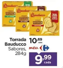 Carrefour Torrada Bauducco Sabores oferta