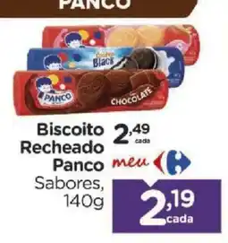 Carrefour Biscoito Recheado Panco Sabores oferta