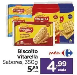Carrefour Biscoito Vitarella Sabores oferta