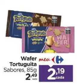 Carrefour Wafer Tortuguita Sabores oferta
