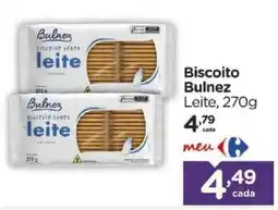 Carrefour Biscoito sabor leite oferta