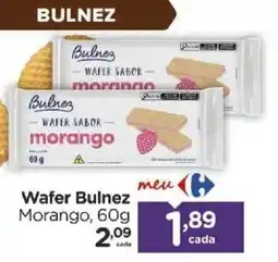 Carrefour Wafer bulnez morango oferta