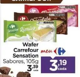 Carrefour Wafer Carrefour Sensation Sabores oferta