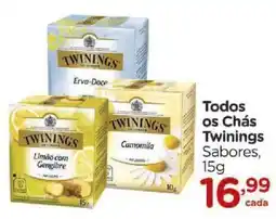 Carrefour Todos os Chás Twinings Sabores oferta