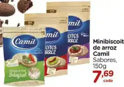 Carrefour Minibiscoit de arroz Camil Sabores oferta