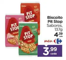 Carrefour Biscoito Pit Stop Sabores oferta