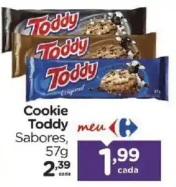 Carrefour Cookie Toddy Sabores oferta
