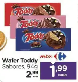 Carrefour Wafer Toddy oferta