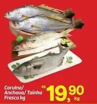 Fort Atacadista Coruina/ anchoua/tainha fresca oferta