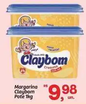 Fort Atacadista Claybom - margarina pote oferta