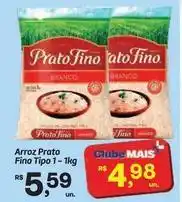 Fort Atacadista Prato fino - arroz tipo 1 oferta