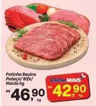 Fort Atacadista Bovino - patinho bouino pedaco/bife/ moido oferta