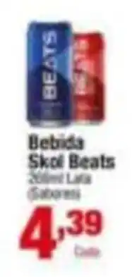 Santo Supermercados Bebida Skol Beats oferta