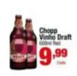 Santo Supermercados Chopp Vinho Draft oferta