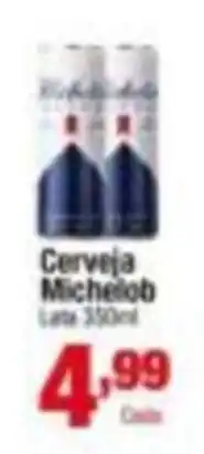 Santo Supermercados Cerveja Michelob oferta