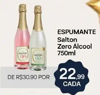 Espumante salton zero álcool