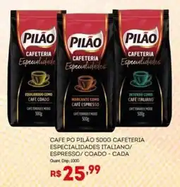 Bistek Supermercados Cafe po pilao cafeteria especialidades italiano/ espresso/ coado oferta