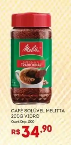 Bistek Supermercados Café solúvel melitta tradicional oferta