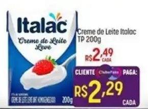 Creme de Leite Italac leve
