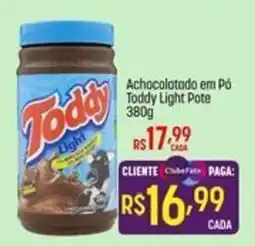 Muffato Achocolatado em Pó Toddy Light Pote oferta