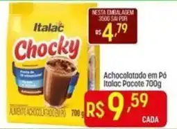 Muffato Achocolatado em pó italac pocote oferta