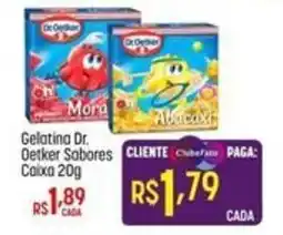 Muffato Gelatina Dr. Oetker Sabores oferta