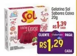 Muffato gelatina sol sabores caixa oferta