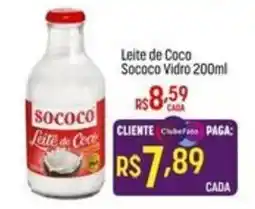 Muffato Leite de Coco Sococo Vidro oferta
