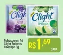 Muffato Refresco em Pó Clight Sabores Envelope 8g oferta