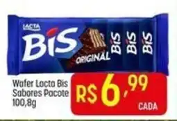 Muffato Wafer lacta bis sabores pacote oferta