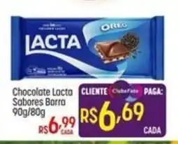 Muffato Chocolate lacta sabores barra oferta