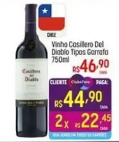 Muffato Vinho Casillero Del Diablo Tipos Garrafa oferta