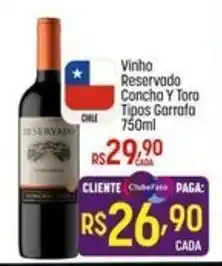 Muffato Vinho reservado concha y toro tipos garrao oferta