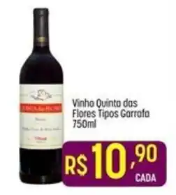 Muffato Vinho Quinta das Flores Tipos Garrafa oferta