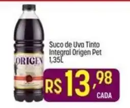 Muffato Suco de Uva Tinto Integral Origen Pet oferta