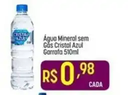 Muffato Água mineral sem gás cristal azul oferta