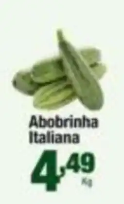 Santo Supermercados Abobrinha italiana oferta