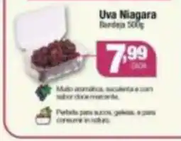Santo Supermercados Uva Niagara oferta
