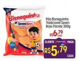 Muffato Pão bisnaguinha tradicional seven boys oferta