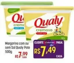 Muffato Margarina com ou sem sal qualy pote oferta