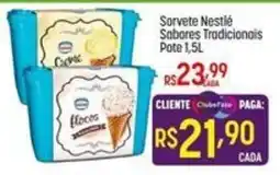 Muffato Sorvete Nestlé Sabores Tradicionais oferta